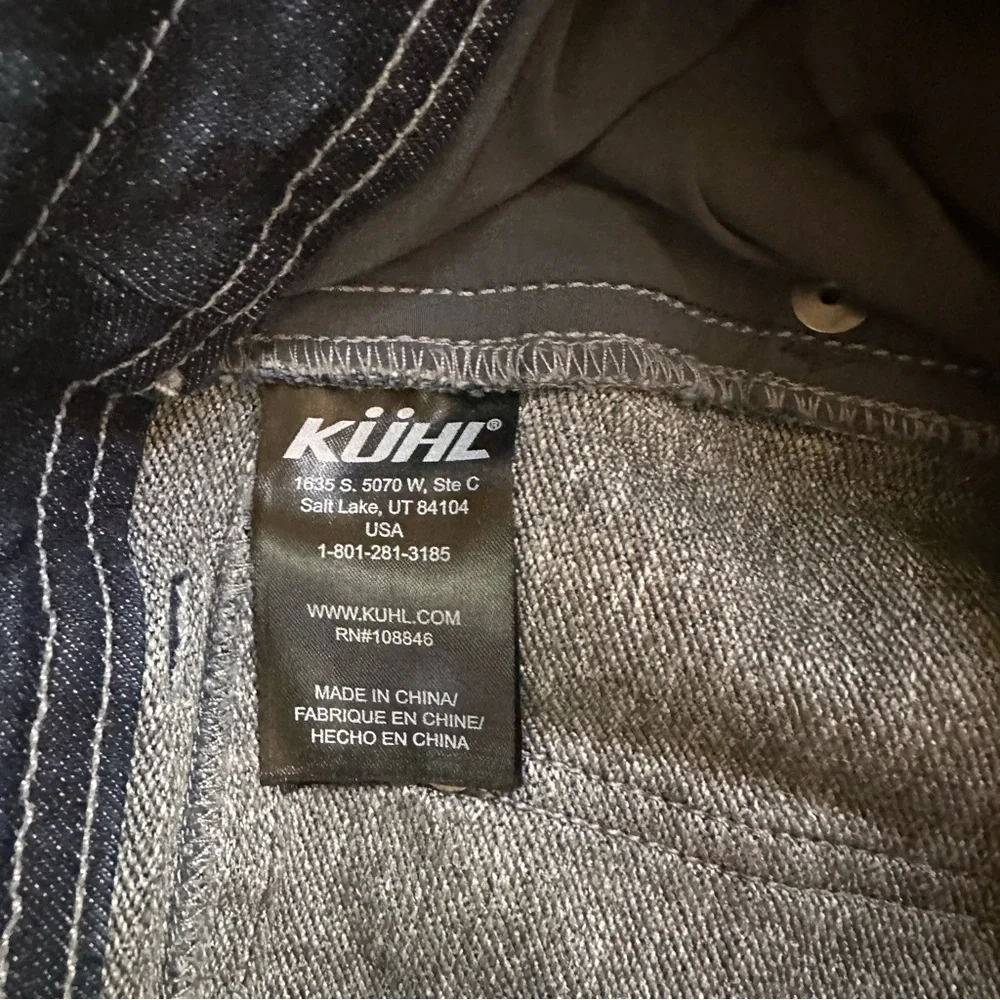 KUHL Dark Blue Denim Jeans - Picture 9 of 9